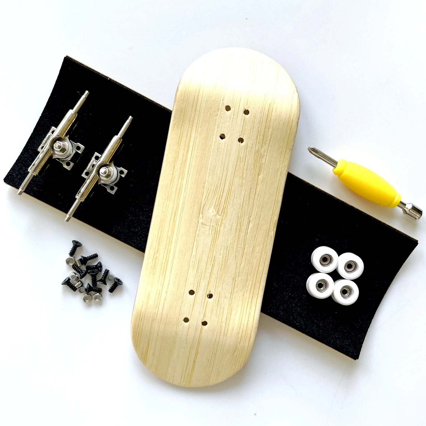 34mm Fingerboard Set with Double Axle Trucks Bearing Wheels