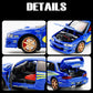 JDM 1/32 Impreza WRX STI Supercar Diecast Model Alloy Metal Car Classic Love Collection Hobby Birthday Gifts With Friend Trendy