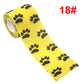 Animal Pattern Printed Self Adhesive Elastic Bandage 4.5m Sports Wrap Tape for Finger Joint Knee First Aid Kit Pet Tape
