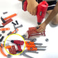38/42 PCS Pretend Tools Kit Kids Play Repair Tool Set Plastic Construction Toys with Screwdrivers for Toddler Boys Girls Child