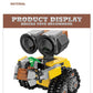 Space Mini Robot MOC Building Bricks Toys 217Pcs Tracked Bot Model Classic Movie Sci-Fi Blocks Dolls Kids Adult Christmas Gifts
