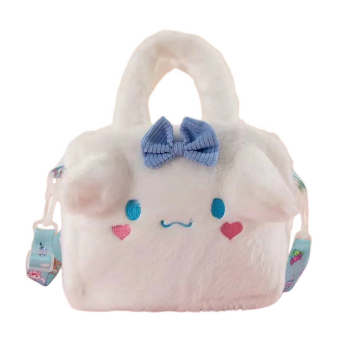 Cartoon Anime Sanrio Handbag Soft And Cute Crossbody Bag Storage Travel Girl Birthday Gift