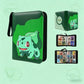 Squirtle Bulbasaur Card Binder Anime Photo Album Collect Loose Leaf Pu Zipper Figure Card Holder Storage Bag Toy Peripheral Gift
