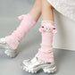 Hatsune Miku Crew Neck Socks Cute Kawaii Vocaloid Anime Printed Cotton Stockings Tube Socks Over the Knee Socks Girls Fan Gift