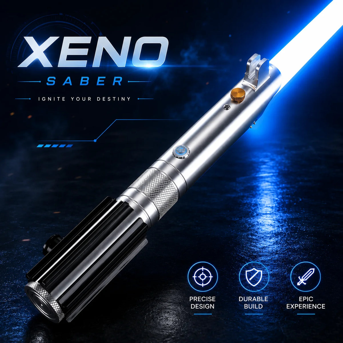 Anakin Luke Skywalker Lightsaber Smooth Swing Motion Control Saber 16 Sound Fonts Color Changing