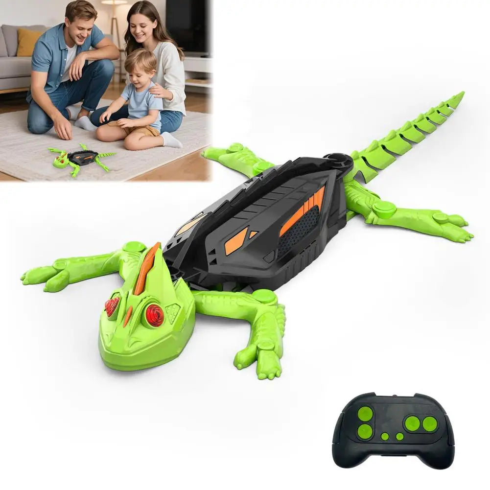 Wall Climbing RC Gecko Toy Electric remote control lizard wall climbing car gecko Animal Car Children's Halloween Toys