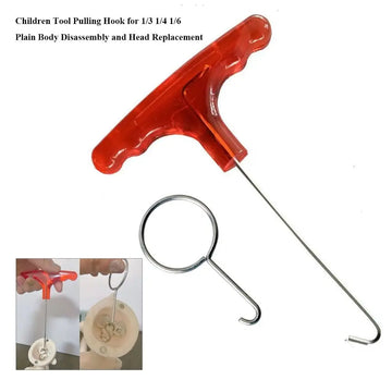 2 Sizes Pulling Hook Tool MIni Plastic Plain Body Disassembly DIY Accessories for 1/3 1/4 1/6 BJD.SD Dolls