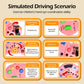 Kids LCD Huarong Road Puzzle Game Console Montessori Early Education Logical Thinking Toy
