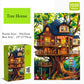 Micro Puzzle Puzzle 1000 Pieces Mini Landscape World Famous Painting Paper Decompression Healing Creative Educational Toy Puzzle
