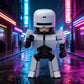 MOC Building Blocks Mechanical Police Officer, Children's Assembly Toy, Robot Model Decoration Item, Boy's Birthday Gift