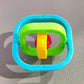 1PCS Infinite Flip Fidget Spinner Spin Top Toys for Kids Stress Relief Gifts Classroom Prizes Party Favors Stocking Stuffers