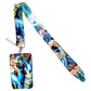 Anime Card Cases Card Lanyard Key Hang Rope Lariat Cosplay Badge ID Cards Holders Neck Straps Keychains Fashion Accessories Gift