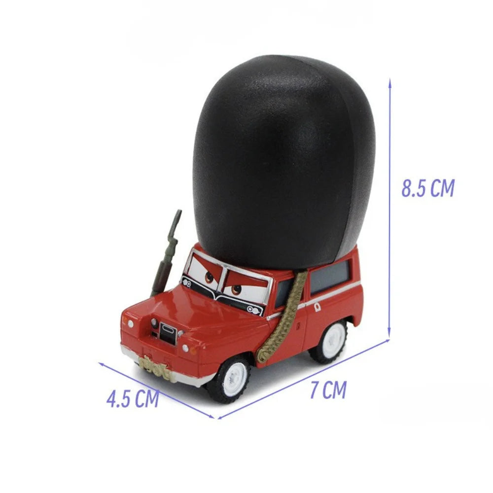 2026 New Pixar Cars Lightning McQueen Fillmore 4-10CM 1:55 Metal Model Racing Car Toys Christmas Birthday NEWYEAR Gift