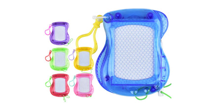 Mini Magnetic Drawing Board with Keychain, Erasable Doodle Pad for Kids 3-6, Birthday Gift