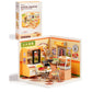 Rolife DIY Miniature House Super Creator Series Dollhouse 3D Puzzle Panda Hot Pot/Hong Kong Bites Cafe/Night Out Food Stall