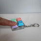 KeychainToy Press Stress Relief Fidget Button Key Caps Key Ring Keyboard Keychain Adult Stress Reduction Toys Finger Party Gift