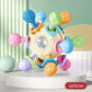 Manhattan Grasping Ball, Toddler Montessori Toys,Teether, 3-in-1  Rattle,Rubber and Teether for Early Education
