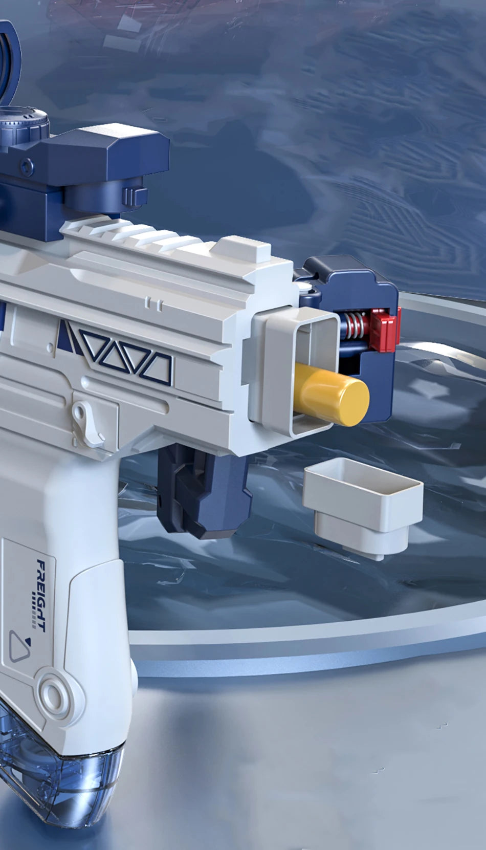 Children Automatic UZI Electric Backpack Water Submachine Gun Fights Summer Toy Water Guns Outdoor Beach Swimming Pool for Adult