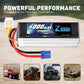 Zeee 6S 6000mAh Lipo Battery 22.2V 100C Softcase with EC5 Plug Lipo Battery for RC Car RC Airplane RC Helicopter RC Model Parts