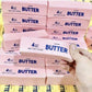 Butter Stick Squeezed Soft Slow Rising Toy Butter Bar Brick Squishy Fidget Anti Stress Release Hand Relax Games Festivals Gifts