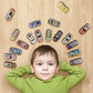 100/50/30/20/10stk Toy Car Alloy Car Children Boy Baby Pull Back Car Gift Educational Set Mini Model Cartoon Inertia Racing Car