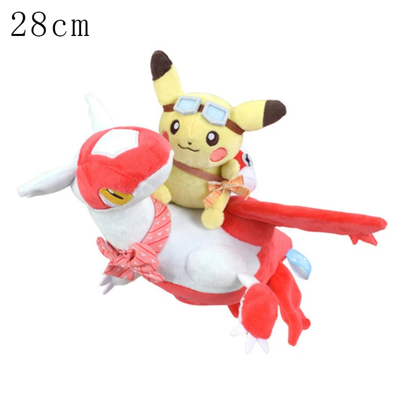 Cos Eevee Pikachu Cosplay Plush Toy Charizard Peluche Snorlax Garchomp Tyranitar Hydreigon Stuffed Animal Doll Plushies Toy Gift