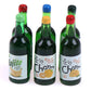 5Pcs 1:12 Dollhouse Miniature Fruit Juice Bottles Model Simulation Kitchen Drinks Model Toys For Doll House Decoration