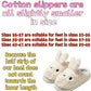 Anime Miffy Plush Cotton Slippers Kawaii Cartoon Winter Home Wearing Outside Non Slip Thick Sole Keep Warm Cute Slippers Gifts