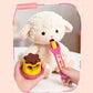 New 8PCS/Set Simulation Food Feeding Toys with Storage Box - Sweet Rice Ball Pudding Feeding Toy Kids Role Play Early Education
