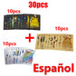 81-15Pcs Pokemon Cards Gold Silver Vmax GX Card Collection Battle Trainer Card Spanish English French Child Toys Christmas Gifts