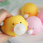 Funny Bubble Blow Squishy Toy Pop Out Squeeze Toys Cartoon Animal Panda Capybara Squishies Stress Relief Fidget Toy Party Gift