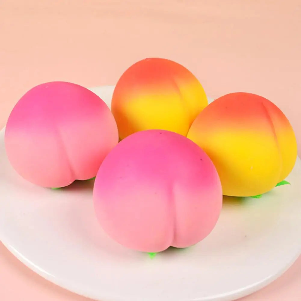 Soft Peach Fruit Squishy Toy Slow Rising Stress Relief for Kids & Adults Slow Rising Stress Relief Fidget Toy Novelty Gifts