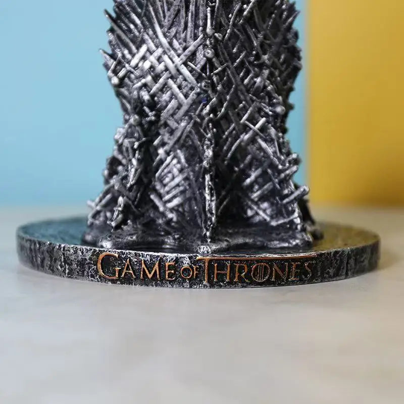 Song of Ice and Fire Iron Throne Statue Movie and Tv Merchandise Game of Thrones Throne Desktop Decoration Gift