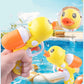 Summer Beach Water Gun Cute Yellow Duck Cartoon Water Blaster Outdoor Pool Water Fight Physics Science Education Gift for Adults