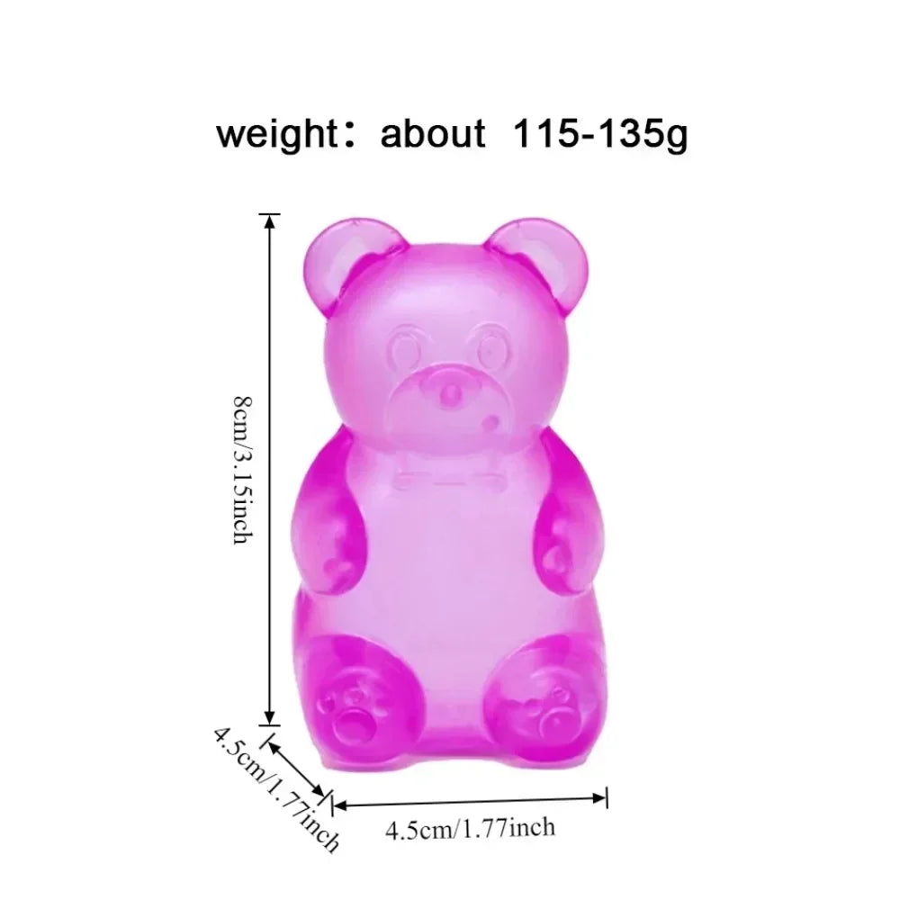Bear Squishy, Stress Bear Taba Squishy, Taba Squishy Toys for Kids, Stress Balls Valentines Day Gifts Birthday Gifts Party Favors, Christmas Gifts.