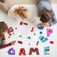 MOC 931PCS Letters Lore A-Z 26 English Alphabet Numbers Letters Building Blocks Set Legend Letters Education Bricks Kids Toys