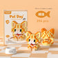 18 Styles Little Dog Cat Cute Pet Small Building Block Model Series Ornaments Children's Toys Miniature Bricks