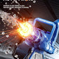 Gatling Rotating Electric Water Gun with Light-Up High Speed Continuous Shooting Powerful Water Blaster Summer Outdoor Toy