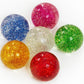 1PCS Glitter Large Rubber Bouncy Balls 55MM Balle Rebondissante Party Favors Stocking Stuffers Gifts For Kids Boys Girls