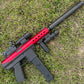 2026 New Product Tec9 Toy Gun with Infrared Flashlight, Red Dot Accessories, Manual and Electric Integrated, Three Colors Available, New Year Gift for Boys, Hot-Selling 7.4V Charging Set