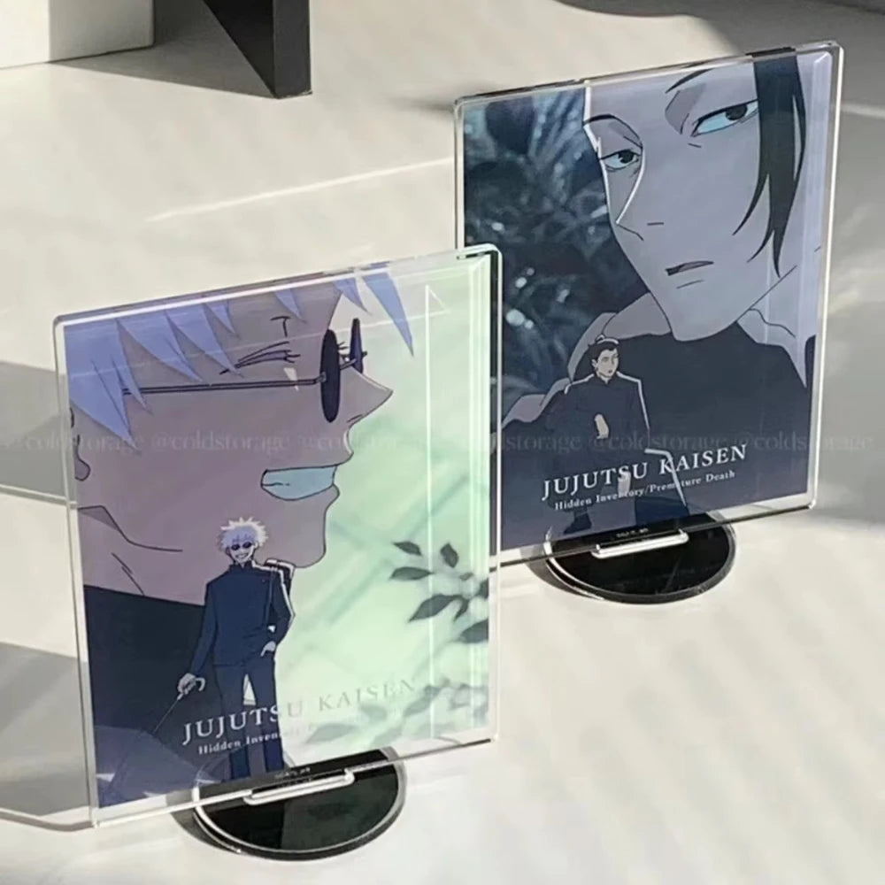 Japan Style Anime Acrylic Stand Jujutsu Kaisen Action Decorative Figurines Action Figur Ornament Toy for Desk Party Gifts