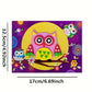 3D Stickers for Kids, Disposable, Handmade Eva Craft Decals, Animal Shapes, Suitable for DIY Projects, Educational Crafts | 3D Decals | Children's Educational Science and Education Toys