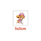 Waterproof Paw Patrol Tattoo Stickers, Cute Ryder Sticker, Funny Cartoon, Christmas, Birthday Gift, Reward Toy, 20Pcs Set