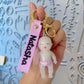2026 Natasha UV Sensing Color Changing Keychain, Cute Ugly Black Doll Mini Pendant, Stress Relief Funny Novelty Gift