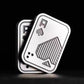 New Stress Relief Push Card Metal Fingertip EDC Poker A K King Gyro Toy for Office Adults Anti Anxiety Fidget Papa Coin