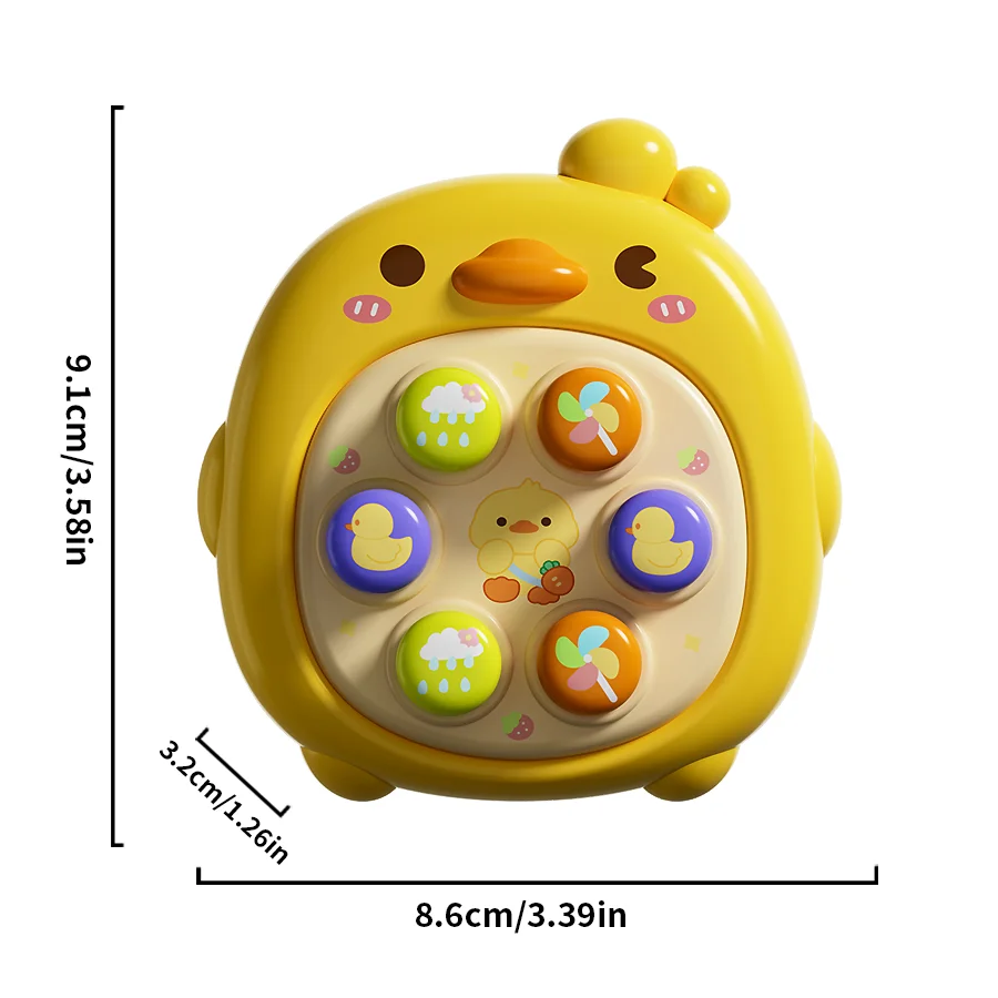 Children's mini handheld floor mouse stress relieving puzzle toy in pocket