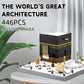 Saudi Arabia Mecca Grand Mosque Kaaba Small Building Blocks MOC World Famous Architecture Educational Toys Kid Boy Birthday Gift