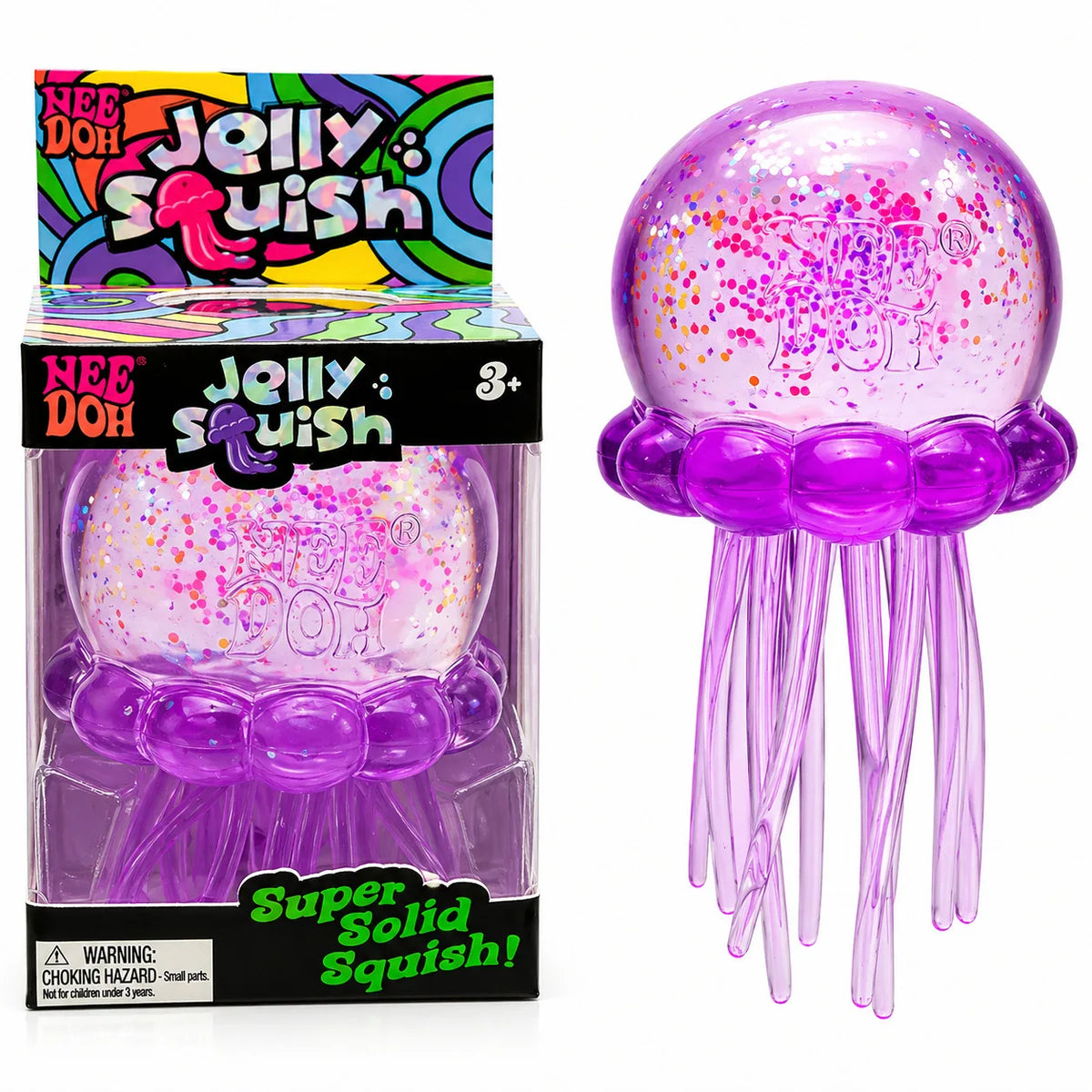 Jellyfish Squishy Stress Relief Toy, Sensory Decompression Jellyfish Fidget Toy, Soft Squeeze Vent Gadget for Relieving Anxiety