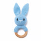 Baby Toys Crochet Animal Rattle Cartoon Music Rattle Toys for Baby Kawaii Teether Rattle Baby Toy 0 12 Months Montessori Toys