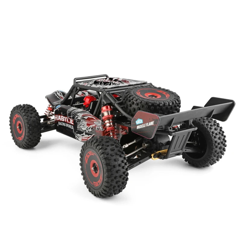 WLtoys 124016 124017 RC Car 4WD Off-Road 75km/h High Speed Remote Control Crawler 2.4G Electric Drift Climbing Racing Vehicle Toys Brushless Motor